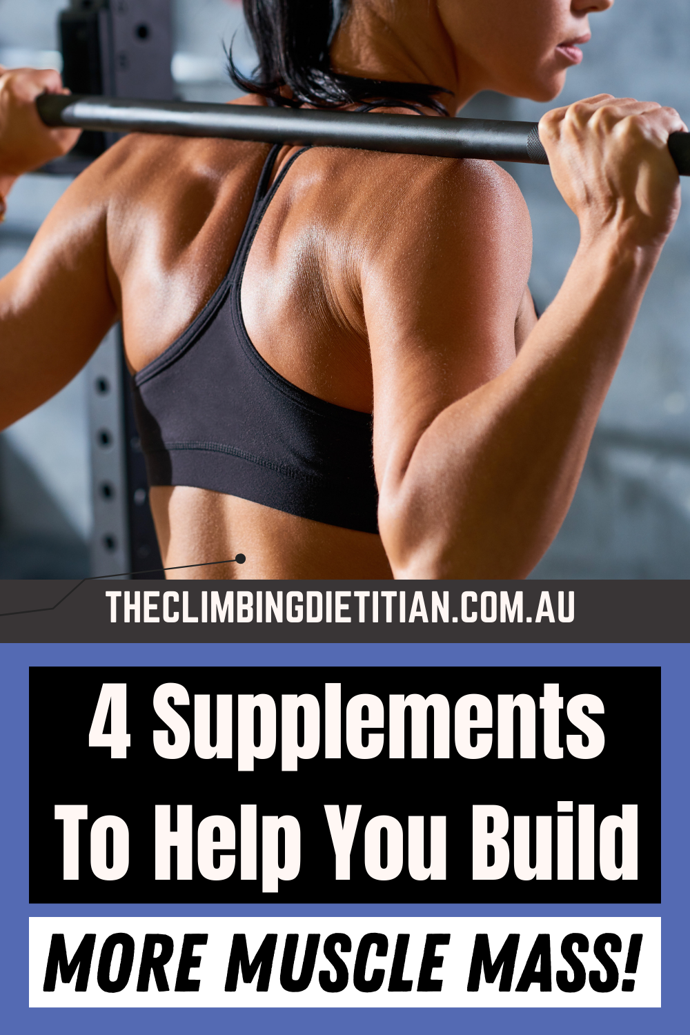 4 Supplements To Help You Build Muscle Mass  Sports Dietitian Approved Supplements-Brisbane Dietitian-Sports Dietitian Brisbane