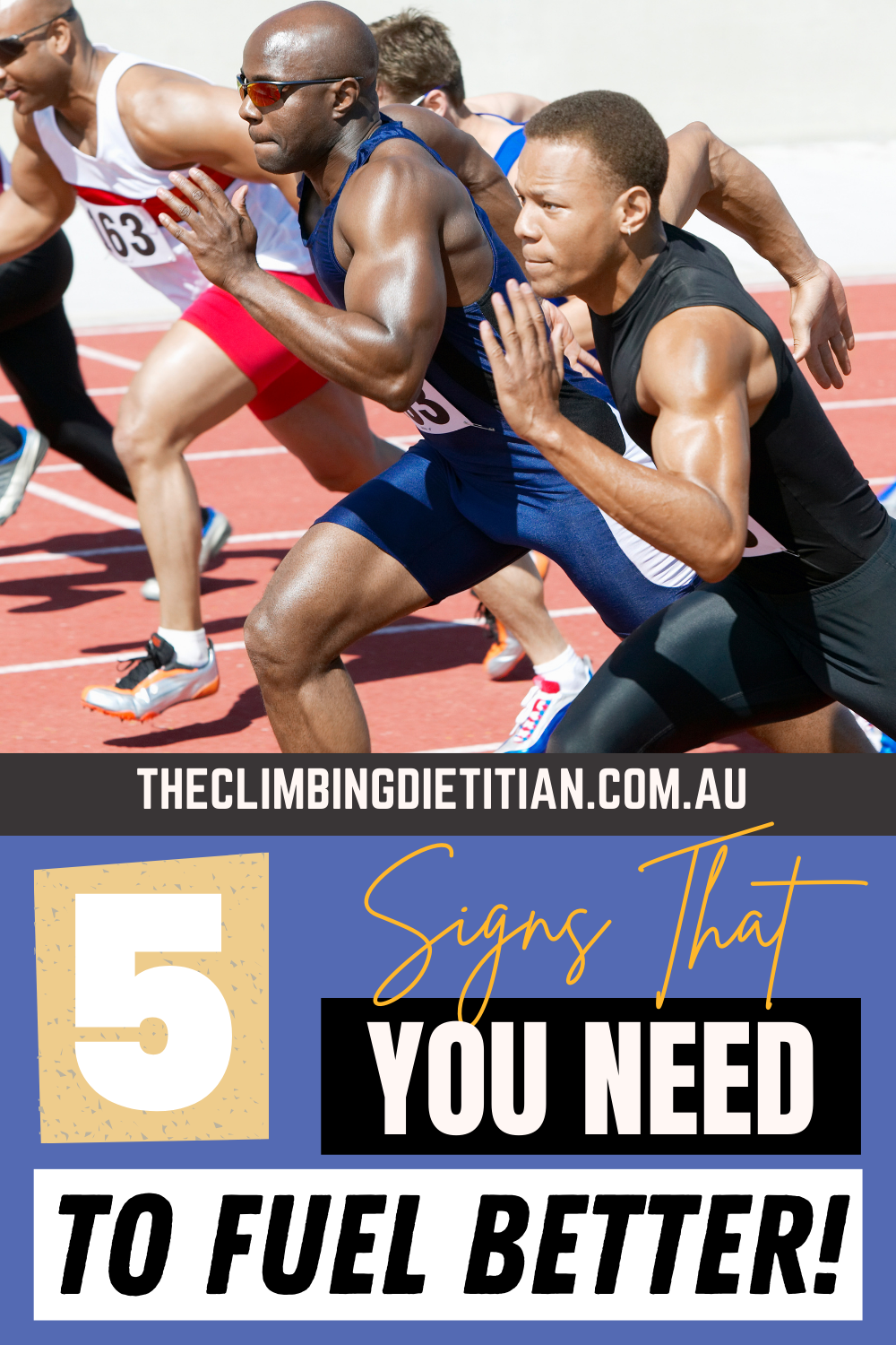 5 SIGNS YOU NEED TO FUEL BETTER AS A SPORTING ATHLETE