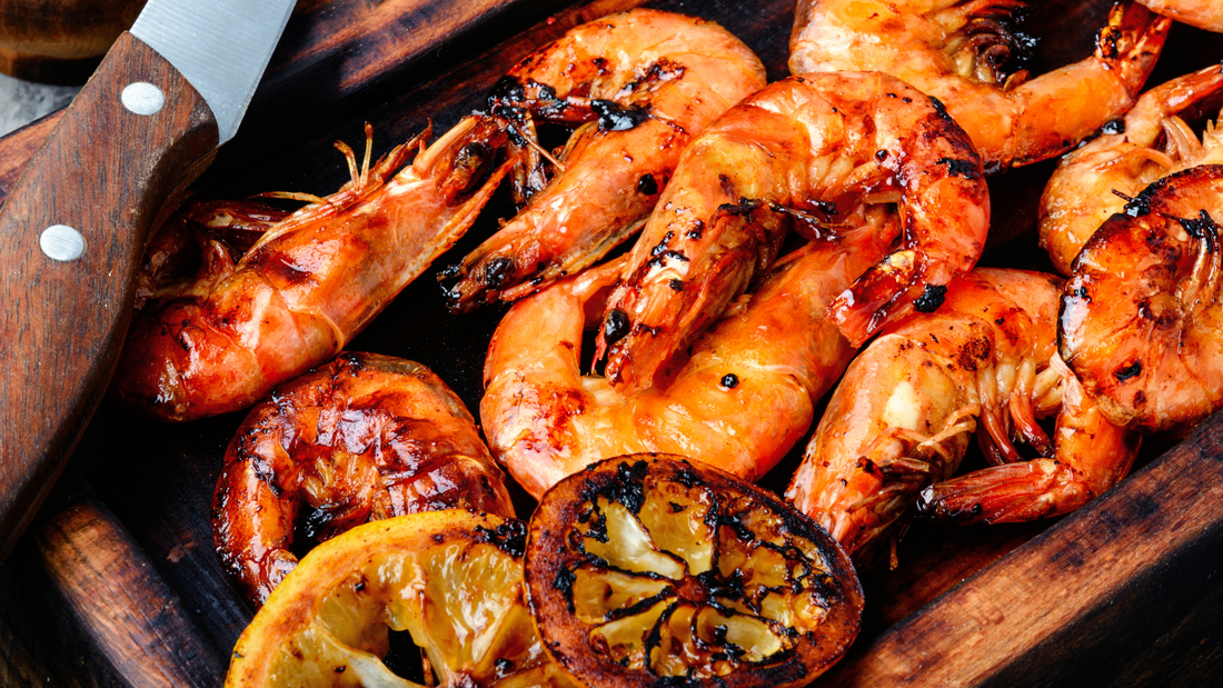 Prawns are a high protein food that is great when tracking macros.
